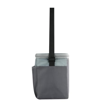 Igloo Monument Grey 12-can bag folded flat for compact storage