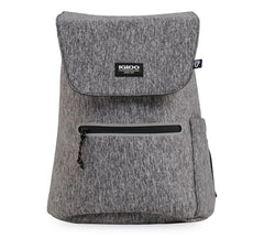 Igloo MOXIE Cinch Backpack 18 Heather Grey with cushy neoprene exterior for comfort and durability.
