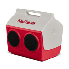 Igloo Playmate Kool Tunes front view showing dual speakers for outdoor parties.