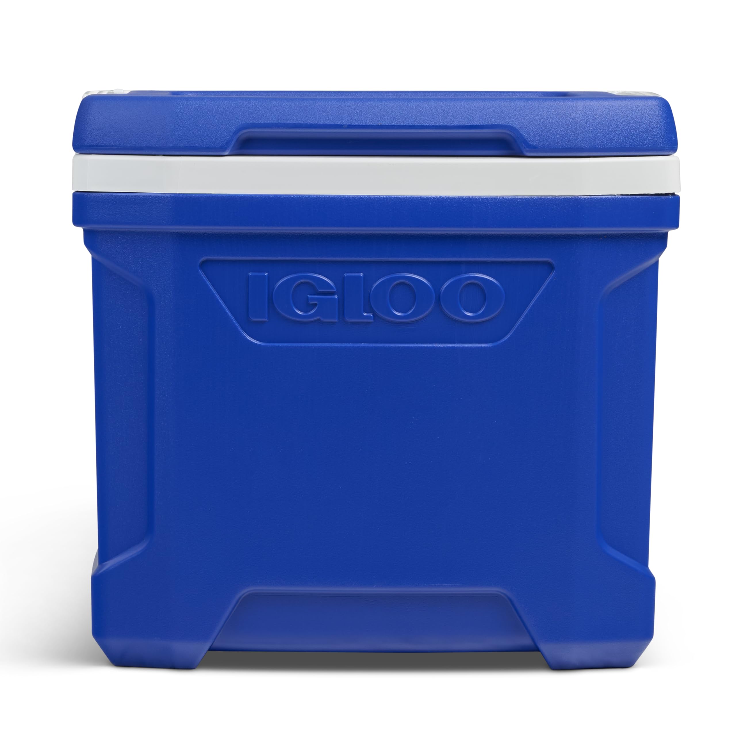 Igloo blue insulation inside, eco-friendly ThermeCool foam feature highlighted.