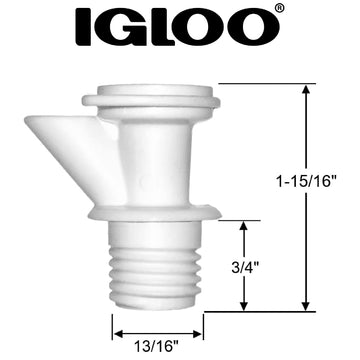Igloo push-button operation close-up for smooth flow