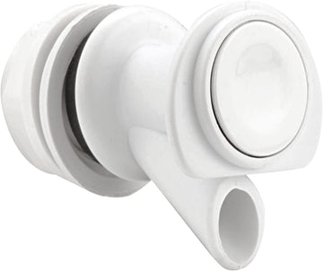 Igloo push-button spigot installed on a 2-10 gallon jug for easy dispensing