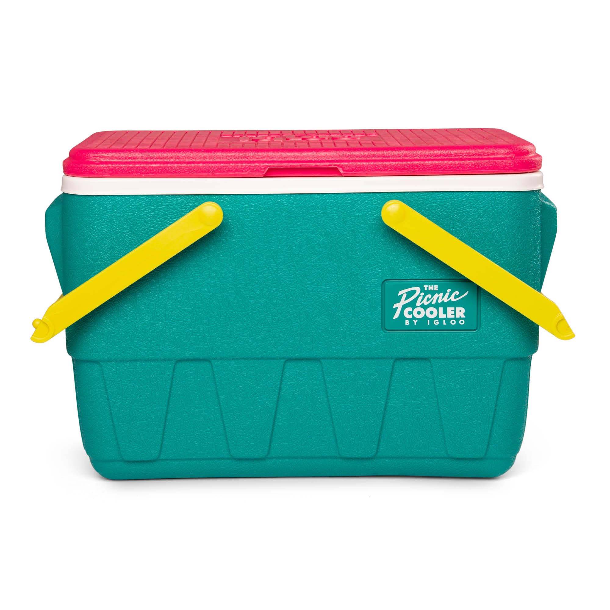 Igloo Retro basket durable hinges support extended use on trips