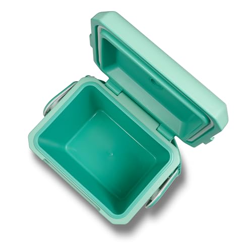 Igloo Tag-Along Too Seafoam interior gasket helps keep contents secure.