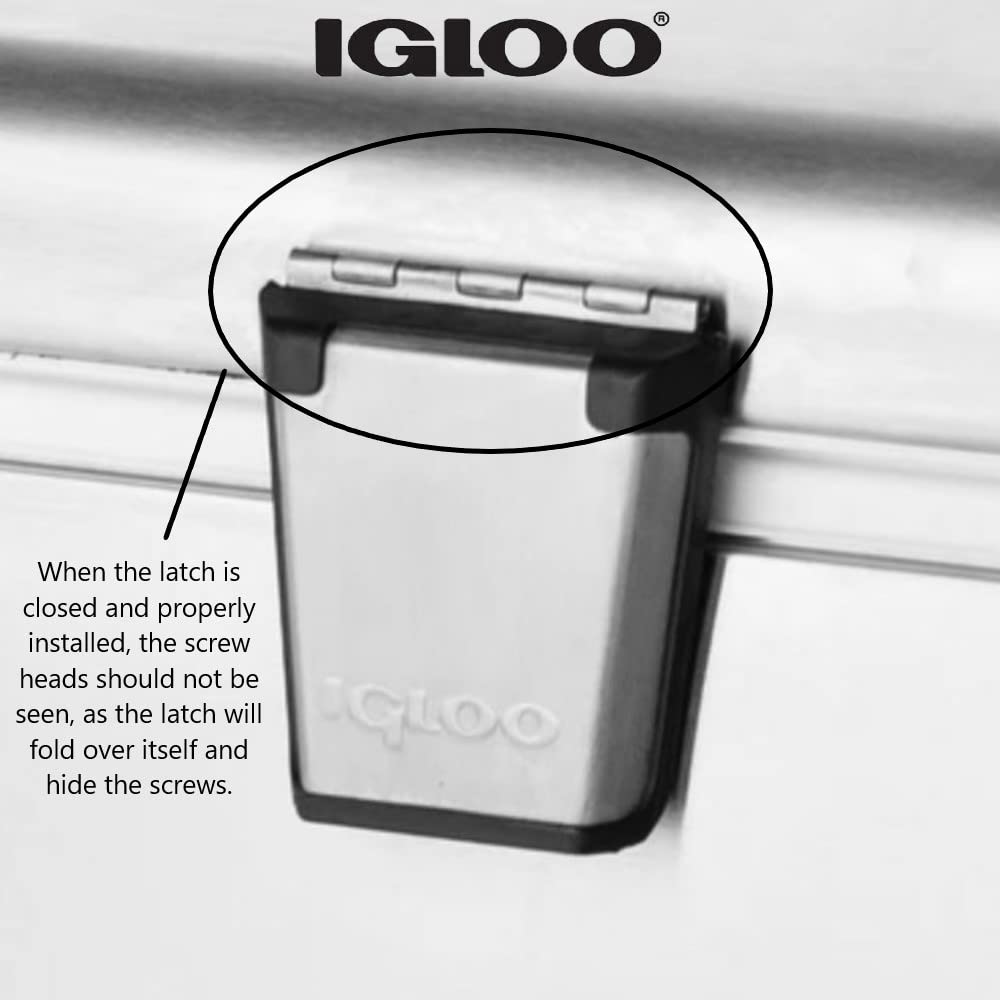 IGLOO stainless screws pack close-up illustrating corrosion-resistant fasteners for long-lasting repairs.