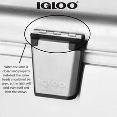 IGLOO stainless screws pack close-up illustrating corrosion-resistant fasteners for long-lasting repairs.