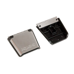 Igloo stainless steel cooler latch hinge area shown for enhanced latch longevity during rugged use