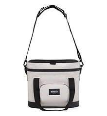Igloo Trailmate 18-Can Cooler Bag Bone open main compartment for quick packing