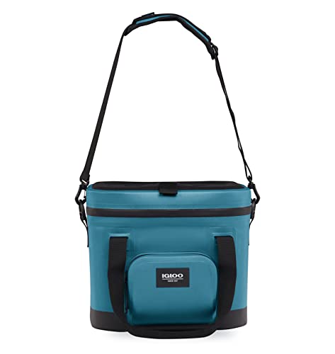 Igloo Trailmate 18-Can interior opens wide for effortless packing.