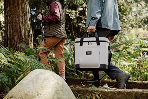 Igloo Trailmate 30-Can Cooler Bag lid open showing quick access to contents