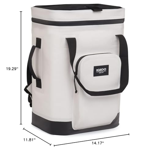 Igloo Trailmate holds 24 cans with a compact, weatherproof profile.