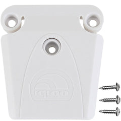 Igloo universal latch closure white close-up for 50-165 qt coolers