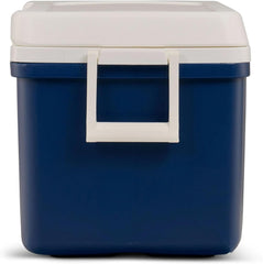 Igloos 48-quart cooler open lid revealing ample interior space for snacks and drinks