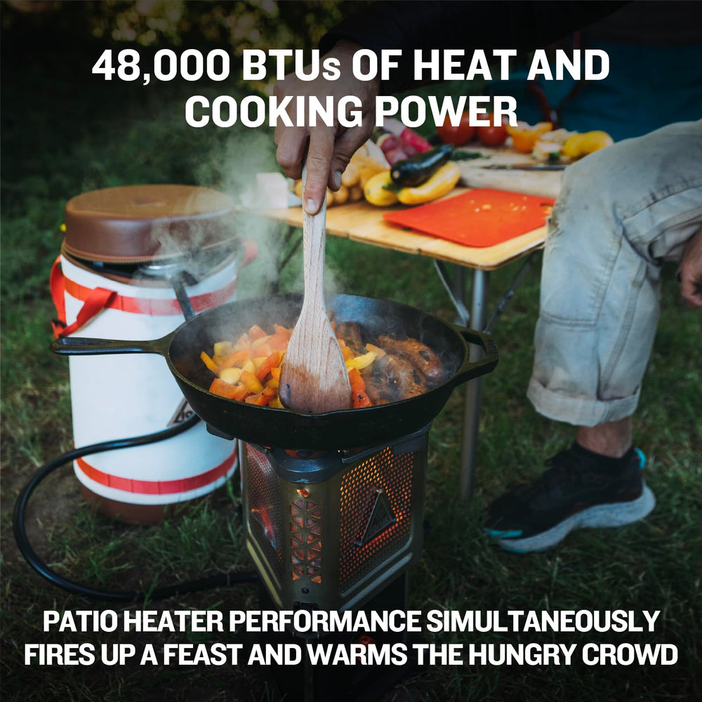 Ignik Skullet Deluxe tip-over safety switch adds confidence while cooking outside.