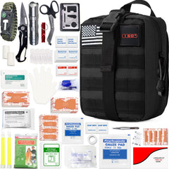 I GO Survival Kit with MOLLE pouch for versatile outdoor attachment