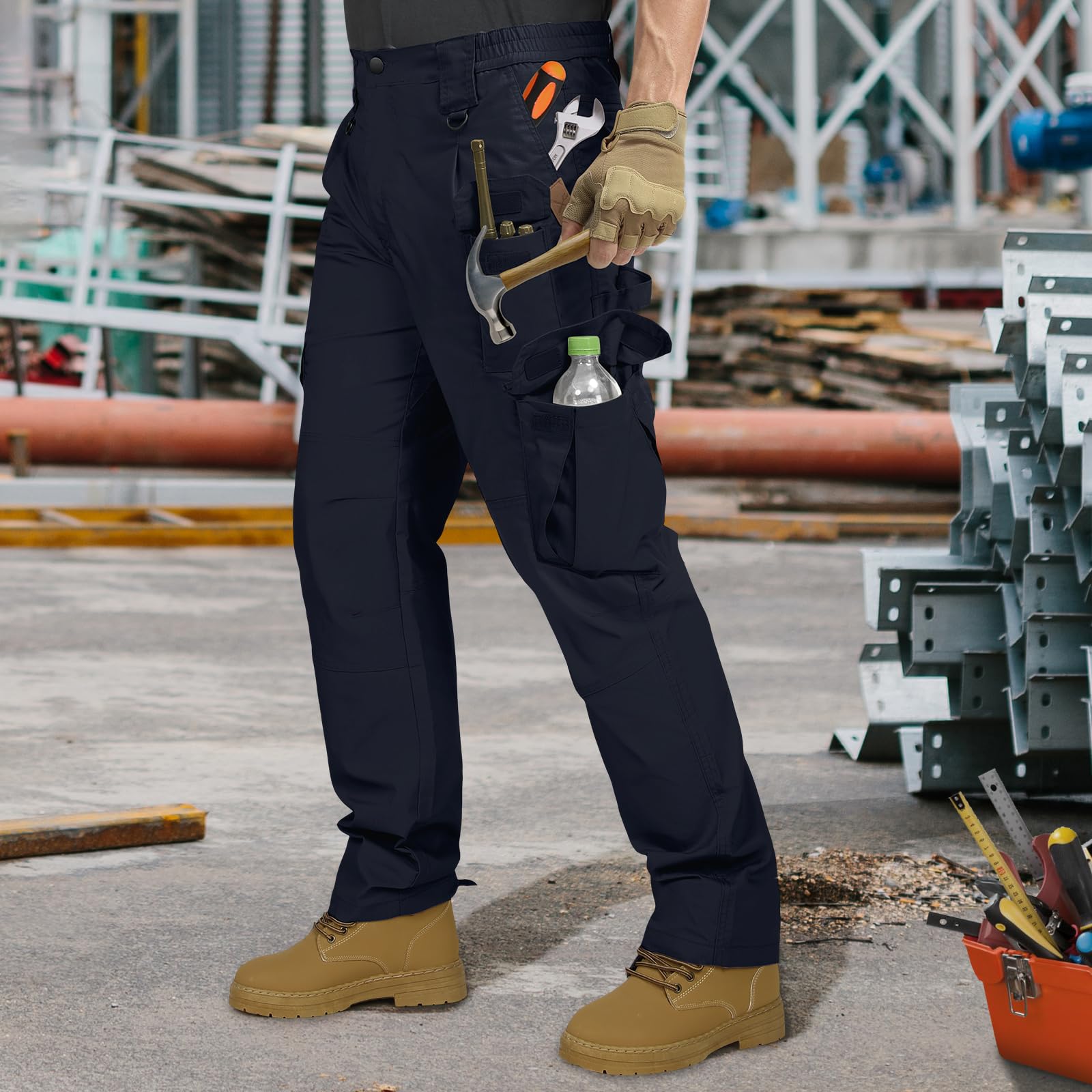 IGOLUMON multi-pocket design keeps tools and devices secure during hikes.