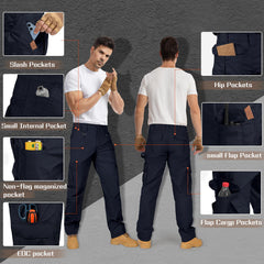 IGOLUMON reinforced knees and crotch boost durability during rugged movement.