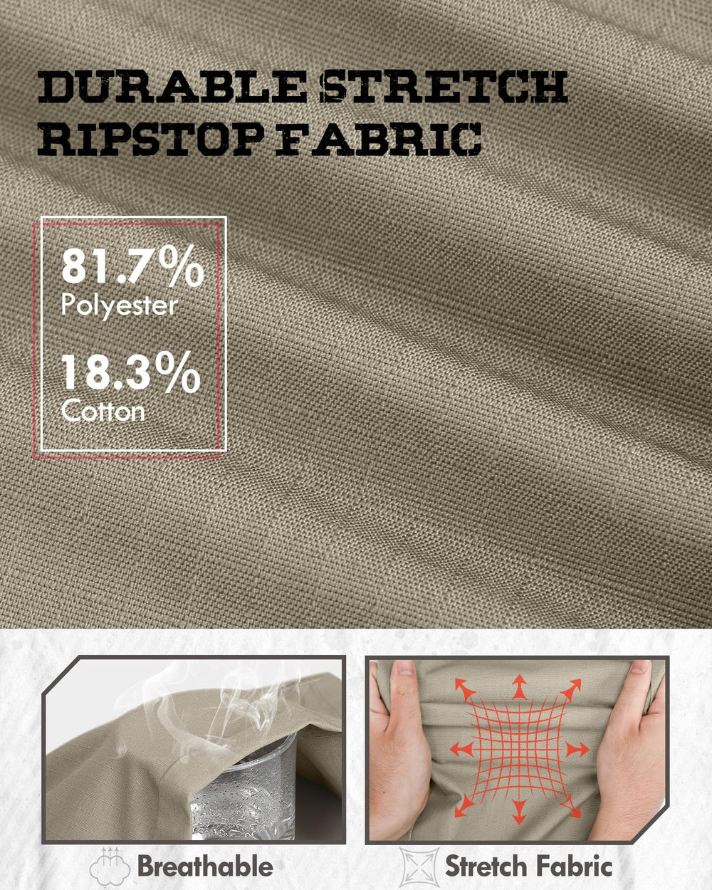IGOLUMON material composition focuses on breathable fabric and flexible performance.