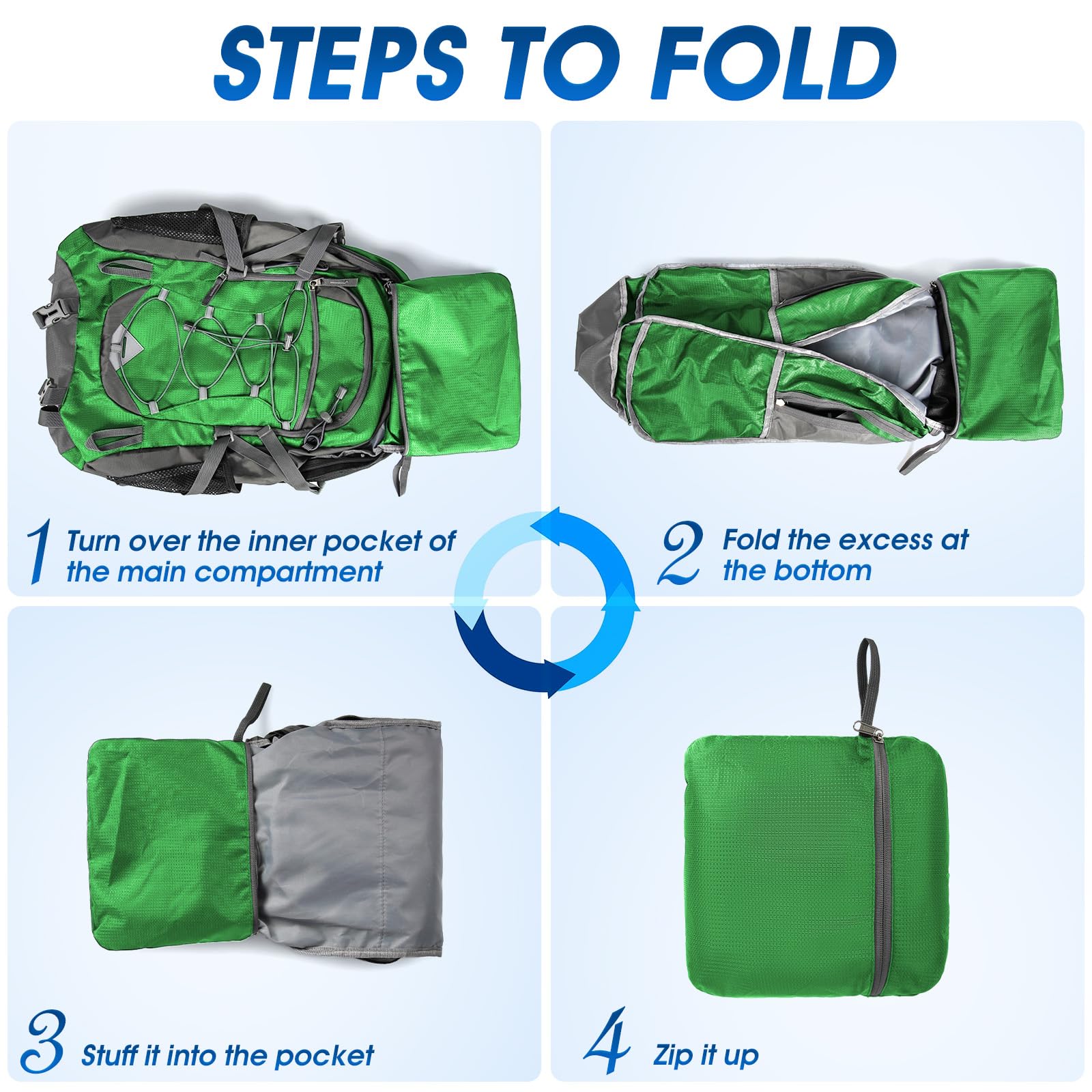 IGOLUMON bottom straps secure tents and mats for camping trips