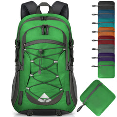 IGOLUMON hiking backpack 40L shows packable design for easy trail stowage