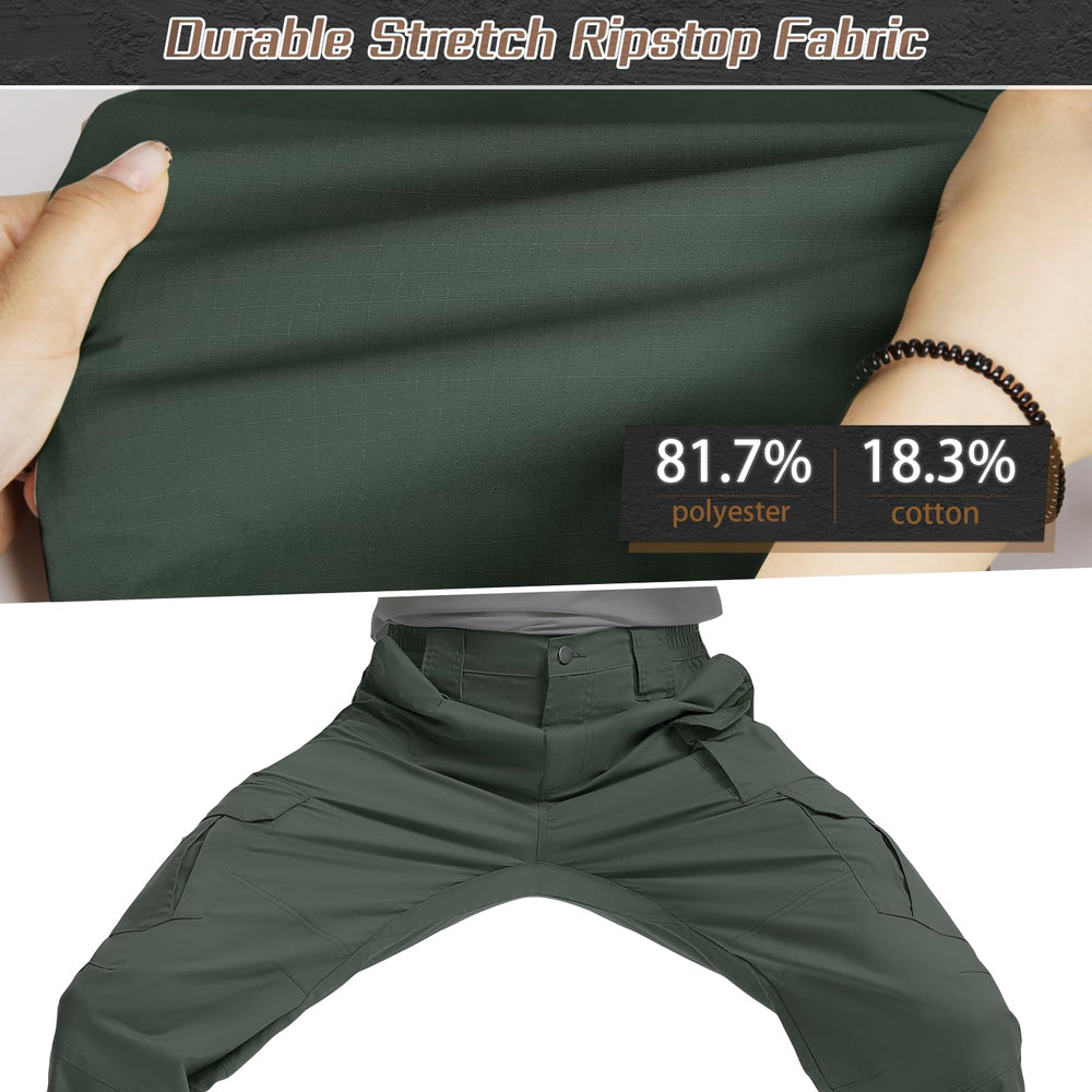 IGOLUMON dark-green color offers rugged casual style for daily wear