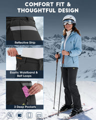 igolumon adjustable ankle zip hem for easy boot compatibility