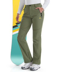 IGOLUMON Snow Ski Pants front view shows warmth and weather protection for outdoor use.