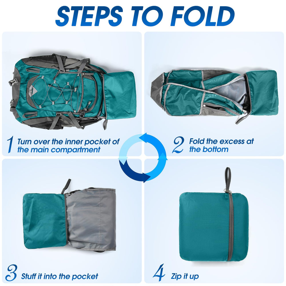 IGOLUMON 40L pack with breathable foam straps offers comfortable all-day use