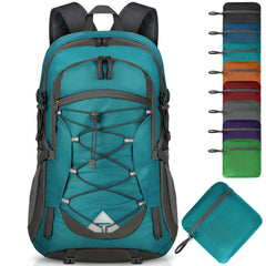 IGOLUMON hiking backpack 40L front view shows spacious main compartment for organized gear