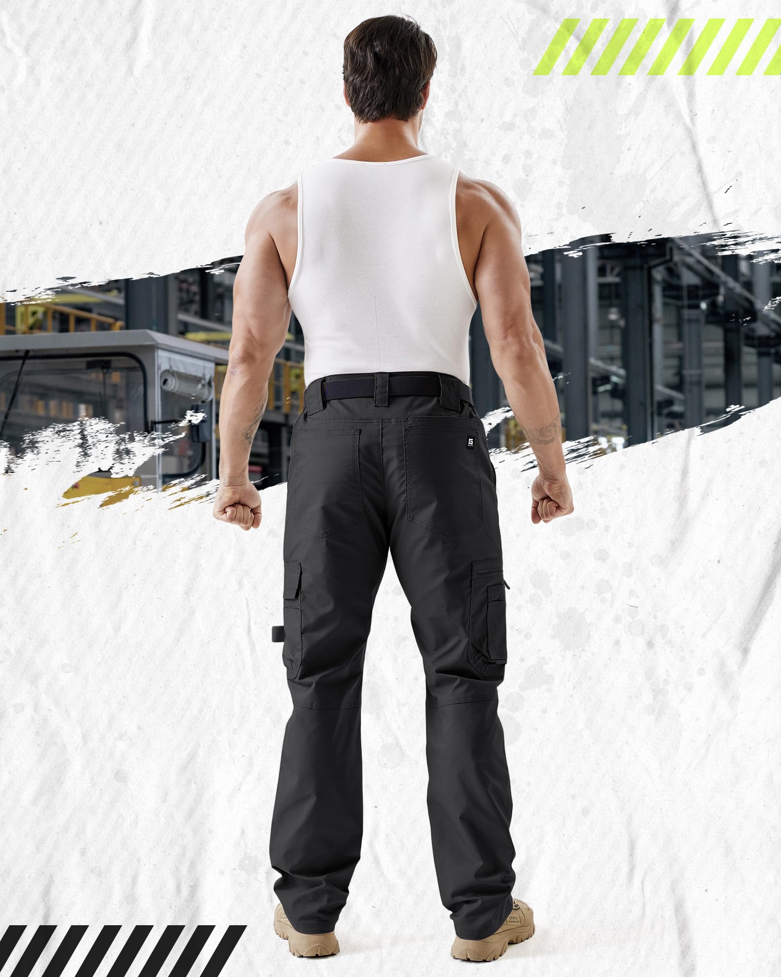 IGOLUMON versatile pants suitable for work, hiking, and outdoor adventures.