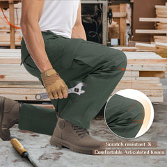 IGOLUMON StretchTactical Pants pocket layout—multi-pocket storage options