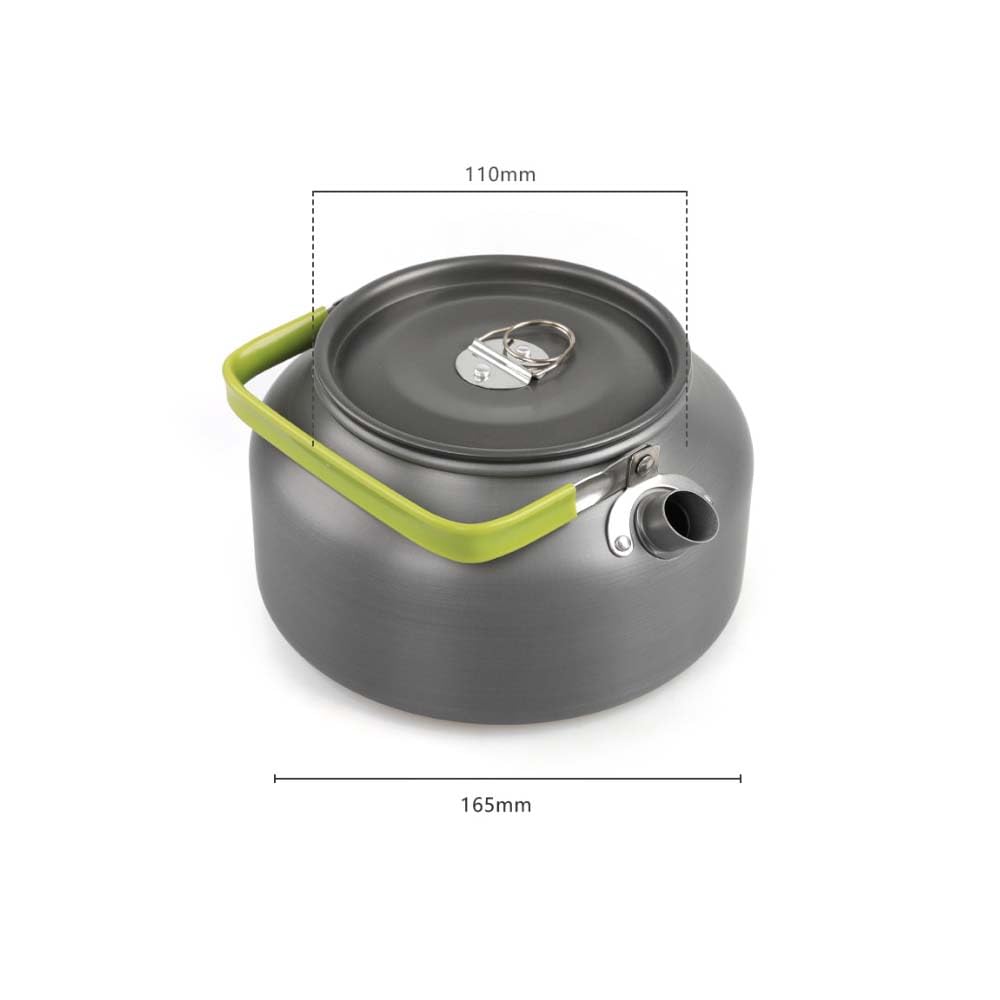 IGYYO aluminum kettle 2L wide diameter for larger water needs