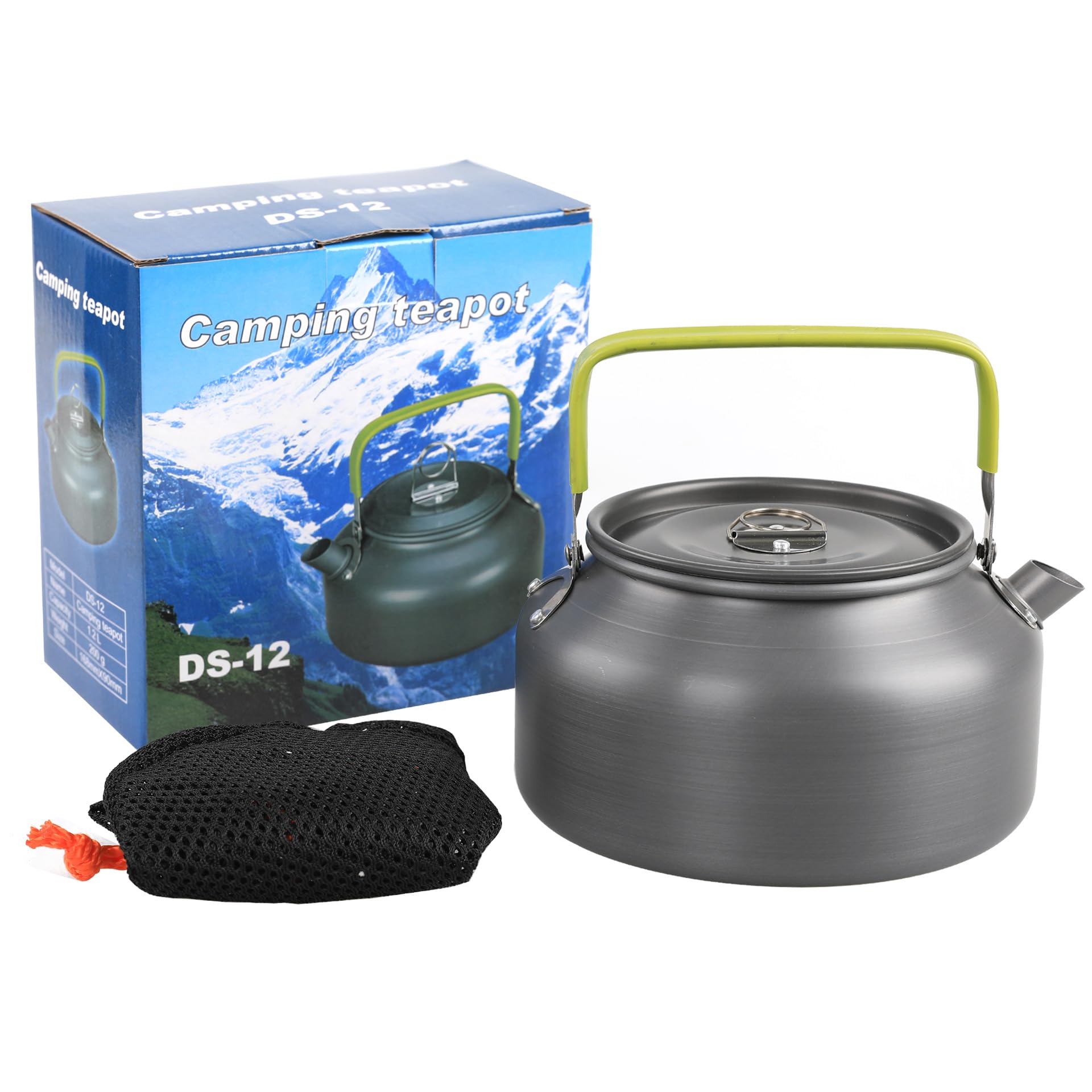 IGYYO kettle with mesh bag ready for travel