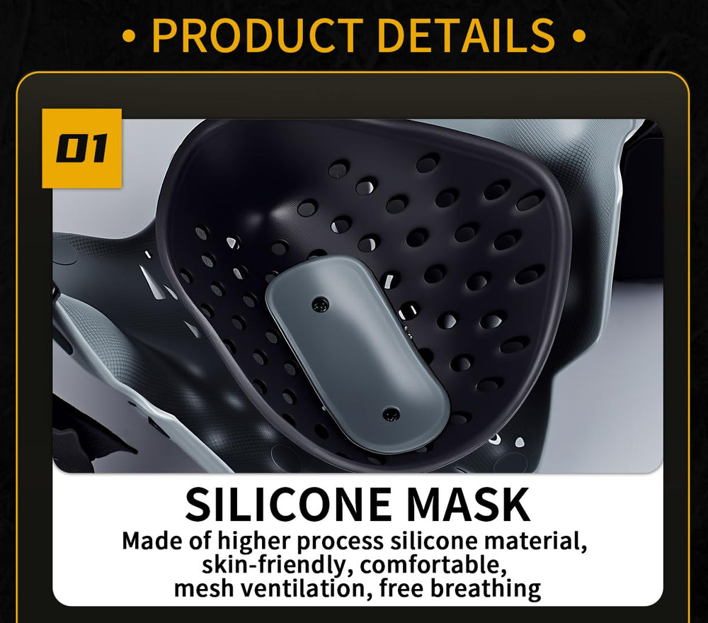 iHOO Ghost Mask built for durable outdoor use during sports and events.