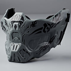 iHOO Airsoft Mask with adjustable strap ensures a secure, comfortable fit.