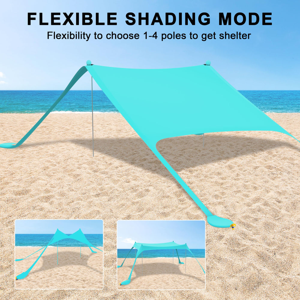 ihuan Beach Tent ideal for family picnics, fishing trips, and backyards.