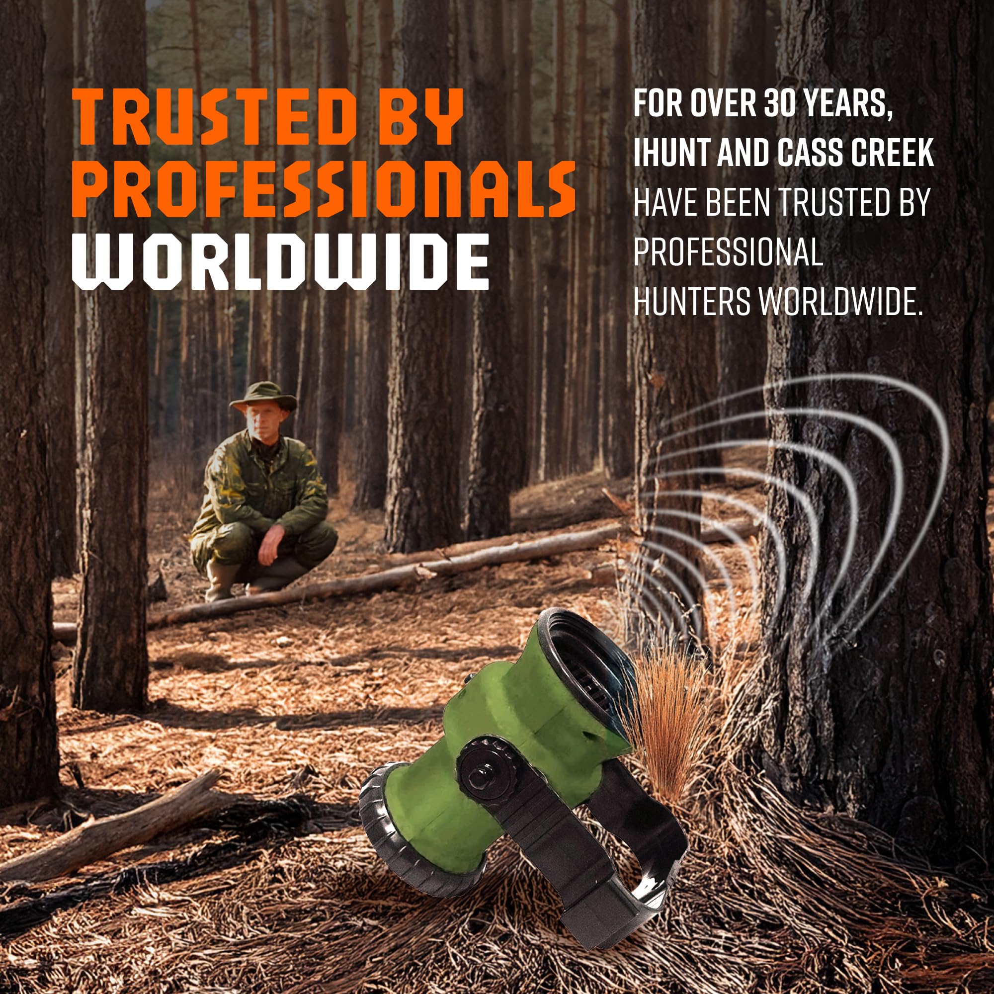 ihunt app GPS locator and weather features aid planning in the field.