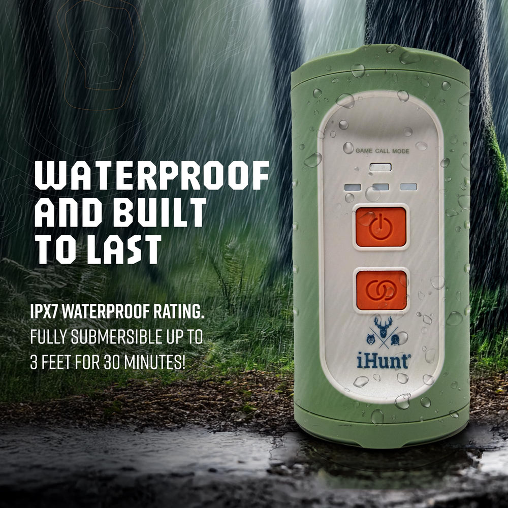 ihunt Phantom Link 150 anti slip grip for secure handling in adverse conditions