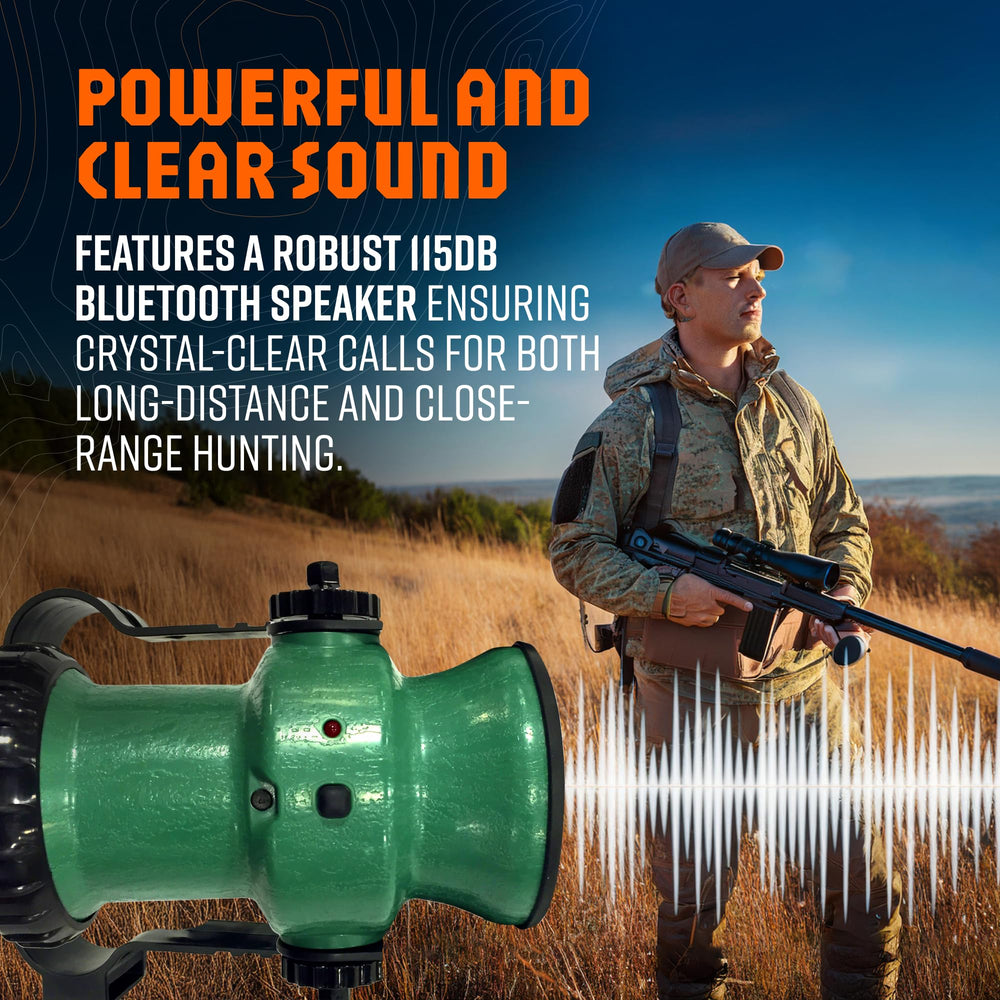 ihunt rugged weather-resistant design stands up to outdoor hunting conditions.