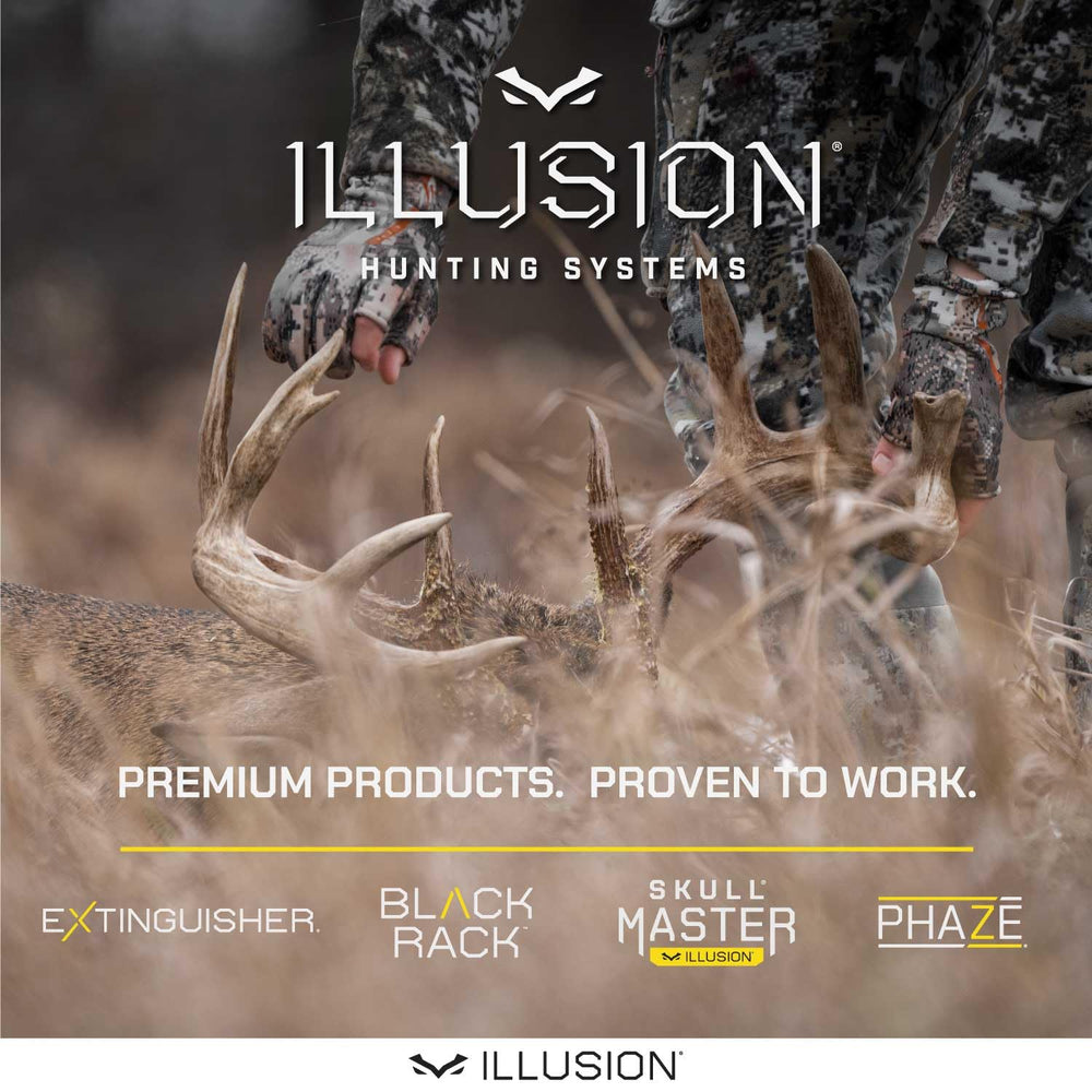Illusion-made-in-usa quality construction underscores durability and reliability in tough hunting conditions.