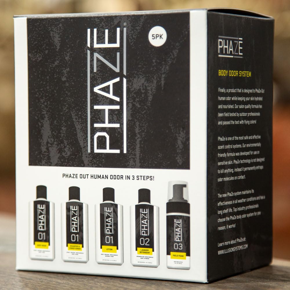 Illusion Systems PhaZe Scent Control Kit box shows the complete 5-pack.