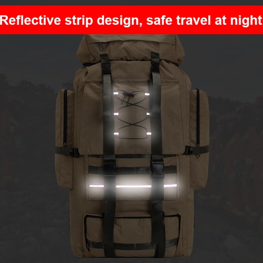 ILOOXI adjustable waist and chest straps ensure a secure outdoor fit.