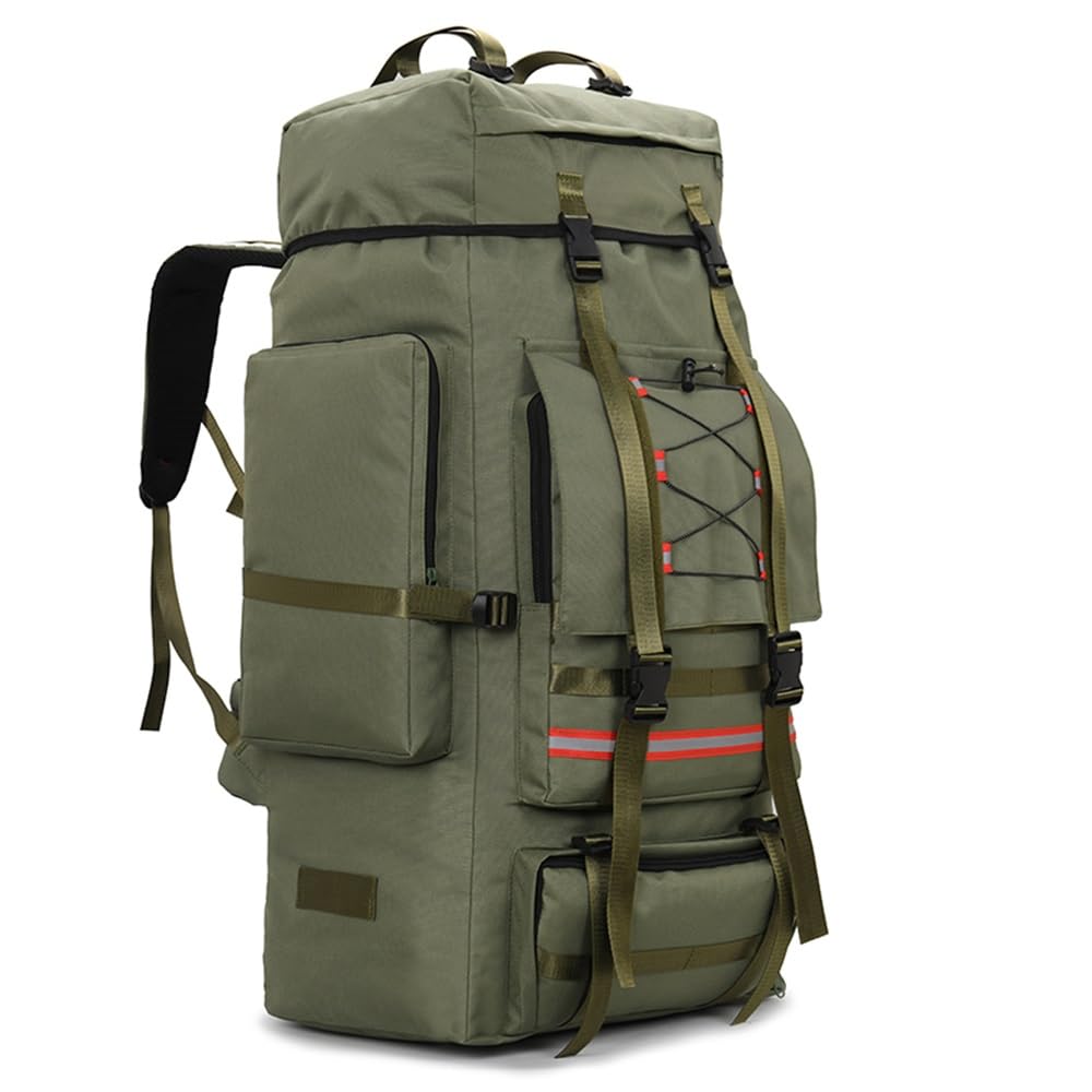 ILOOXI hiking backpack padded straps for cushioned carrying on long treks.
