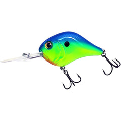 Bill Lewis MR-12 Crankbait – 12ft Deep Floater, 3/4oz, Blue Chartreuse