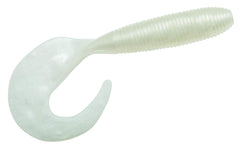 Z-MAN Grub 3-Inch Shimmer Pearl – ElaZtech Lifelike Grub for Jig/Spinnerbait Trailers