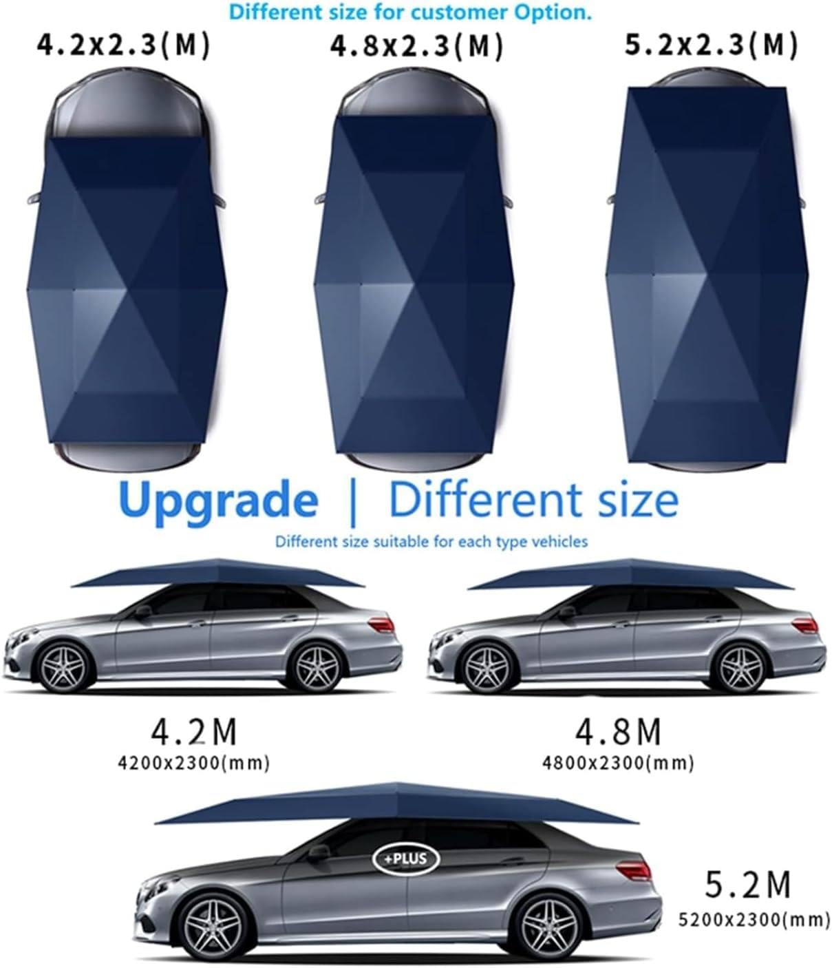 GEHPYYDS 8-second deploy car tent demonstrates quick shelter on sunny or rainy days.