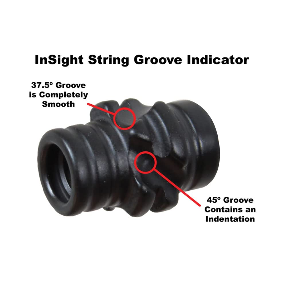 Hamskea Archery Solutions Insight Deluxe Peep Kit (Housing, 6 apertures/Tool, ABCD Lenses) with Protective Case (PEEP065)