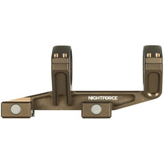 Nightforce UltraMount 34mm One-Piece Mount, 0 MOA, Dark Earth