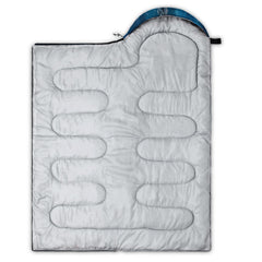 UEVBF Kids Camping Sleeping Bag – All-Season, Waterproof, Football Pattern, Lightweight Outdoor Sleep