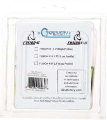 Q2i Fusion-II Shield Cut Arrow Vanes Neon Yellow – Pack of 100